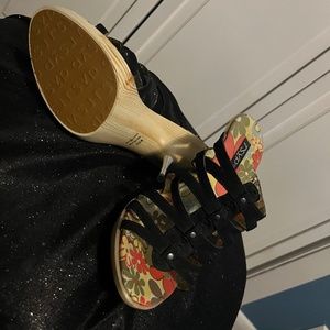 RSVP retro high heel sandal